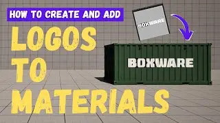 How To Create And Add Logos To Materials - Unreal Engine 5 Material Tutorial
