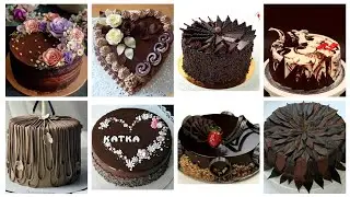 Simple & Easy Chocolate Cake Decorations Ideas/Chocolate Cake Decor Ideas/Birthday Cake Decor Ideas 