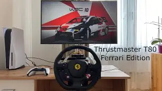 Thrustmaster T80 Ferrari edition teszt.