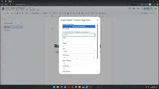 Free Google Docs Add-on Custom Page Sizer for Authors (2025) - Page Sizer by Adam Natad - Q