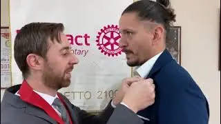 Cerimonia di ingresso nuovo socio Club Rotaract Sant&rsquo;Angelo dei Lombardi Hirpinia Goleto