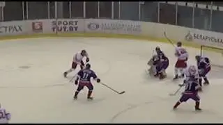 Хоккей  хет-трик + игровые моменты Михальчук Владислав №41 - Team Belarus U18