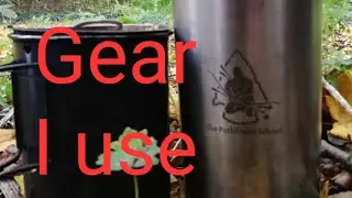 Self Reliance Outfitters. Stainless Steel Bottle and Cup.  Water Bottle and Mug. Bushcraft Gear.