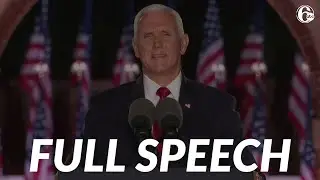 RNC 2020: Mike Pence denounces violence in Republican convention speech