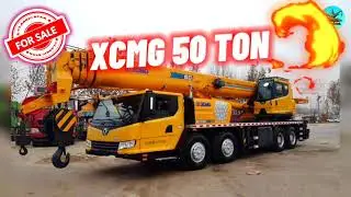 XCMG 50 TON CRANE FOR SALE AT BEST PRICE...!!! #heavymachinery #xcmg #xcmgcraneonsale