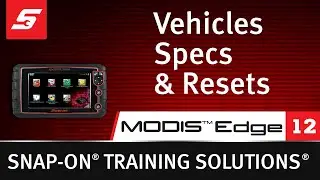 Oil Specs & Resets: MODIS Edge&trade; (Pt. 12/13) | Snap-on Training Solutions&reg;
