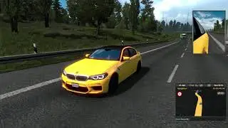 ETS2 1.39 Mods |Car Mod| - Nearly Arrive a City of BMW M5 F90 V1R50 Mod