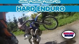 Hard Enduro Rhone*Climbing*Wheeling*Crashs*Motocross