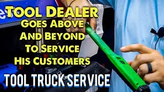 Would Your Matco Dealer Go To This Much Trouble To Fix Your Tools For You? Good Tool Dealer Example