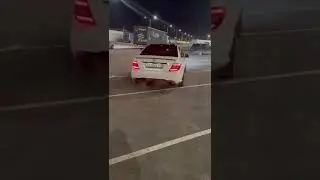 Выхлоп под amg😀. C180 w204 Кайфую от этой машины!