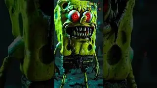 SpongeBob SquarePants: Horror Reimagined! 🍍👻 #scary #horror #creepy #fakesituation