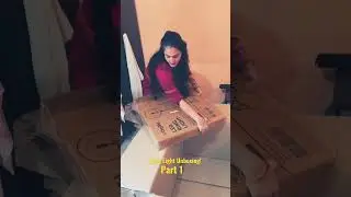 Ring light unboxing Part 1 #singactor #dancer #makeup