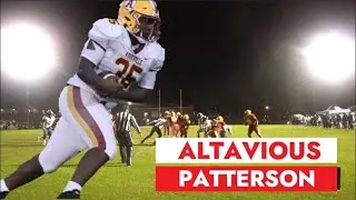 Newberry Bulldogs at Abbeville Panthers Playoffs Round 2 - Altavious Patterson Second Touchdown