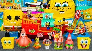SPONGEBOB ASMR🧽Satisfying unboxing SpongeBob Cruise Ship ASMR Collection🧽 満足のいく開封おもちゃ🎁 開封の達人