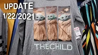 Disney Character Warehouse Update 1/22/2021