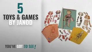 Top 10 Janod Toys & Games [2018]: Janod Body Magnet