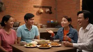 First Meal in the New Kitchen with Thu & Tu Phan&mdash;Tu Diem Cries,Toan Can&rsquo;t Speak Will This Peace Last