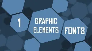 Photoshop | Graphic Elements #1 - Fonts