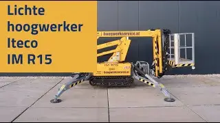 spinhoogwerker Iteco IM R15 van Hoogwerkservice