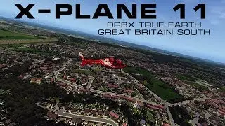 X-Plane 11  - ORBX TrueEarth Great Britain South