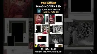 14x40 Album PSD Templates Pack 06