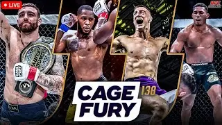 CFFC 138: Fernandez vs. Ellis | LIVE STREAM | MMA FIGHT COMPANION Cage Fury Fighting Championships