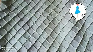 Cross tucks बनाना सीखे । Easy Cross Tucks I How to Make Coss Tucks  #tucks #crosstucks |Sewing Suits