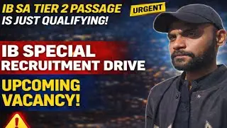 Ib security assistant tier 2 I ib upcoming vacancy 2026 ? #ib #ibsecurityassistant #education 