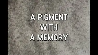 Paint made out of human ashes - in memory of a beloved father