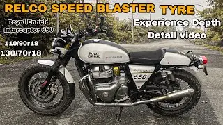 RALCO TYRES FOR INTERCEPTOR 650 || EXPERIENCE DEPTH DETAIL VIDEO || 110/90r19  130/70r18 ||