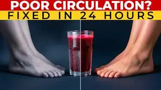 The 1 Drink Seniors Use to Instantly Improve Leg Circulation (Not Water!)