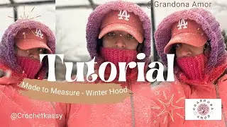 Simple Winter Hood Tutorial - Made to Measure - Kids Size