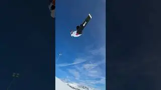 Frontside 900 Tail Grab ⚡️#snowboarding #redbull #tricks #snowboard #flip #music