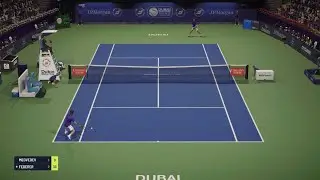 TIEBREAK Tennis PS 5 Stunning Drop Shot Federer vs Medvedev