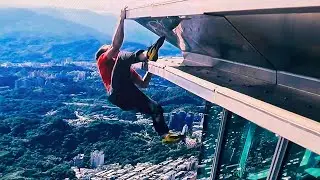 The Most Dangerous Climb Ever Broadcast Live