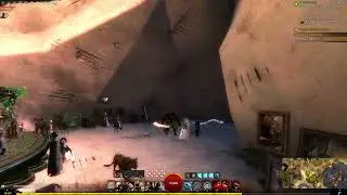 Guild Wars 2 - Weird shadow flicker after shadow tech upgrade (Lion's Arch)