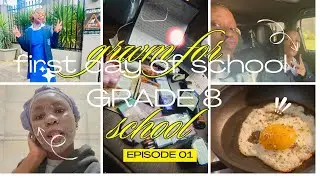 First Day of Grade 8 + grwm Vlog 💕🫶🏻