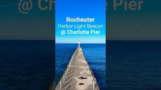 Rochester Harbor Light Beacon @ Charlotte Pier | Ontario Beach Park | Rochester, NY #rochester #pier