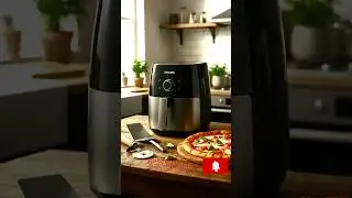 Air fryer panner cheese pizza #shorts #trending #airfryerrecipes