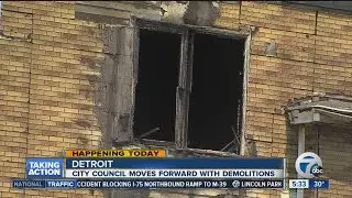 Council to vote on Detroit demolition list