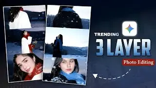 Instagram Trending Snow Ai 3 Photos Photo Editing in Google Gemini | Instagram Trending