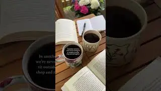 Meet me at the coffee shop? ☕️#cloudsinmycoffee  #reading #usinanotheruniverse  #coffeedate