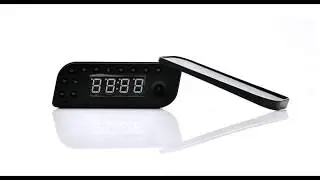 Designer WiFi Mini Hidden Camera Alarm Clock&trade;