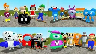 NEW 3D MEMES NEXTBOTS FANMADE v6 Vs v2 v3 v4 v5 IN Garry's Mod