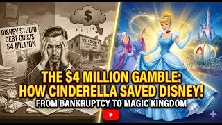 👠The $4 Million Gamble: How Cinderella Saved Disney from Bankruptcy