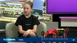 Sa 11 godina osvojila svet: Mila Popović zlatna u Belgiji | Hajde da razgovaramo