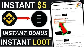 Instant 5$ Future Bonus 🤑 | Yex Exchange Offer | New Crypto Loot Today | Instant Crypto Loot