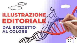 Illustrazione editoriale, il mio processo