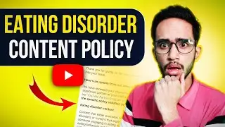 YouTube Eating Disorder Content Policy || Eating Disorder Content Policy On YouTube