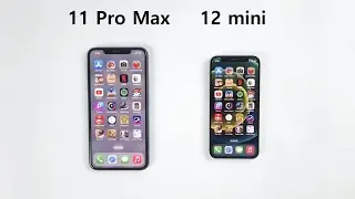 iPhone 12 mini vs 11 Pro Max - 2024 SPEED TEST!